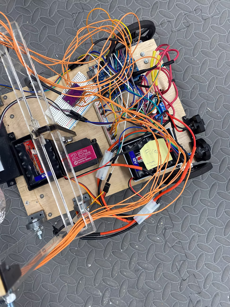 Electronics Top View